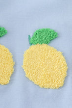 Blue lemon french knot boy set - ARIA KIDS