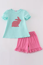 Mint bunny sequin girl set - ARIA KIDS