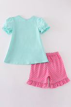 Mint bunny sequin girl set - ARIA KIDS