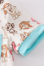 Blue character print boy set - ARIA KIDS