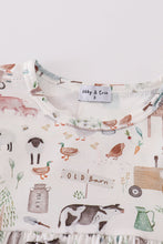 Sage farm print girl set - ARIA KIDS