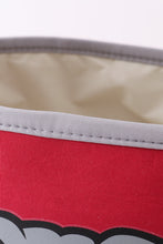 Maroon elephant print bucket - ARIA KIDS