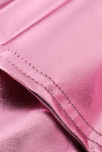 Pink girl ruffle laser skorts - ARIA KIDS
