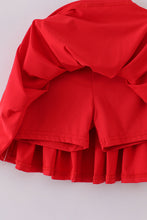 Red Pleats active skorts - ARIA KIDS