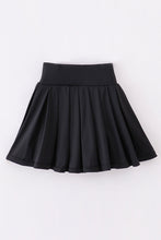 Black Pleats active mom&me skorts - ARIA KIDS