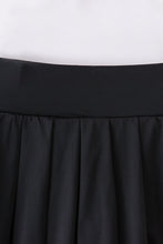 Black Pleats active mom&me skorts - ARIA KIDS