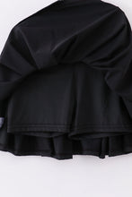 Black Pleats active mom&me skorts - ARIA KIDS