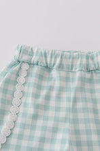Green floral print set - ARIA KIDS
