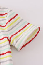 Red fire truck applique bloomer set - ARIA KIDS