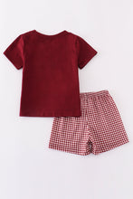 Maroon Hail State embroidery set - ARIA KIDS