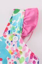 Rainbow garden print 2pc swimsuit - ARIA KIDS