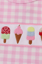 Pink ice cream embroidery set - ARIA KIDS