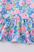Blue blossom charm girl 2pc swimsuit - ARIA KIDS