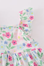 Meadow delight print girl bloomer set - ARIA KIDS