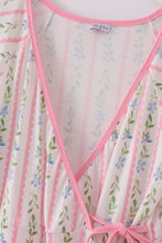 Pink floral print mom ruffle dress - ARIA KIDS