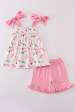 Pink golf print set - ARIA KIDS