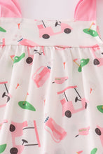Pink golf print set - ARIA KIDS