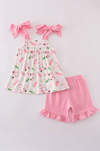 Pink golf print set - ARIA KIDS