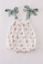 Green duck print bubble - ARIA KIDS