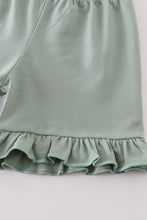 Green duck print set - ARIA KIDS