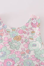 Mint pink floral print bloomer set - ARIA KIDS