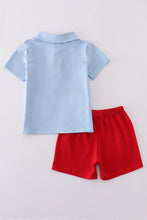 Blue ice cream embroidery set - ARIA KIDS