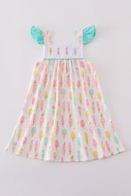 Mint ice cream embroidery dress - ARIA KIDS