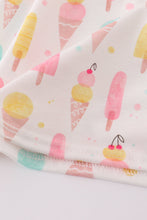 Mint ice cream embroidery dress - ARIA KIDS