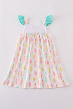 Mint ice cream embroidery dress - ARIA KIDS