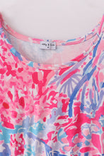 Pink Paradise Reef print mom&me dress - ARIA KIDS