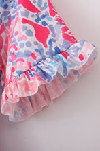 Pink Paradise Reef print mom&me dress - ARIA KIDS