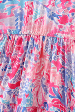 Pink Paradise Reef print mom&me dress - ARIA KIDS