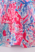 Pink Paradise Reef print mom&me dress - ARIA KIDS