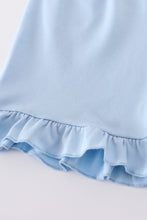 Blue bow classic lattice charm set - ARIA KIDS
