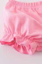 Pink leopard bloomer set - ARIA KIDS