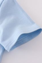 Blue gingham shorts set - ARIA KIDS