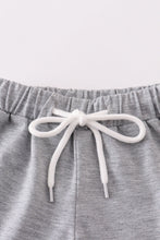 Maroon Alabama GAME DAY glitter shorts set - ARIA KIDS