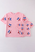 Pink star sequin mom&me top - ARIA KIDS