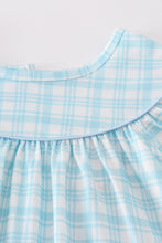 Blue farm applique ruffle shorts set - ARIA KIDS