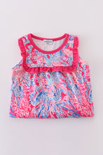 Pink coral reef ruffle bubble - ARIA KIDS