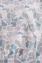 White camouflage print hoodie - ARIA KIDS