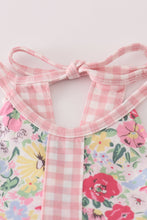 Pink floral bow ruffle bloomer set - ARIA KIDS