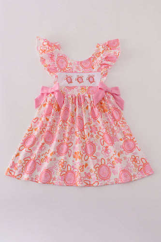 Pink Floral Dress - ARIA KIDS