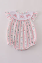 Pink Bow Embroidered Bow Bubble