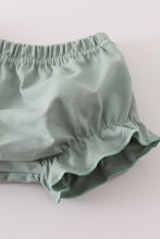 Fall floral print ruffle bloomer set - ARIA KIDS
