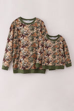 Camo leave dad&me sweatshirt - ARIA KIDS