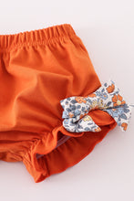 Fall floral print bloomer set - ARIA KIDS