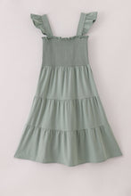 Sage smocked tiered mom dress - ARIA KIDS