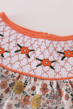 Floral embroidery smocked bloomer set - ARIA KIDS