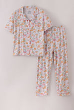 Pink pumpkin bamboo mom pajamas set - ARIA KIDS